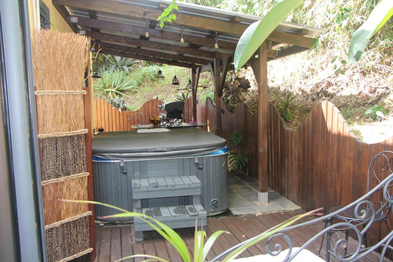 La Liane De Jade 974-Lodge Le Palissandre - Jacuzzi Privatif - Piscine Chauffee Le Bois de Nefles  Dış mekan fotoğraf