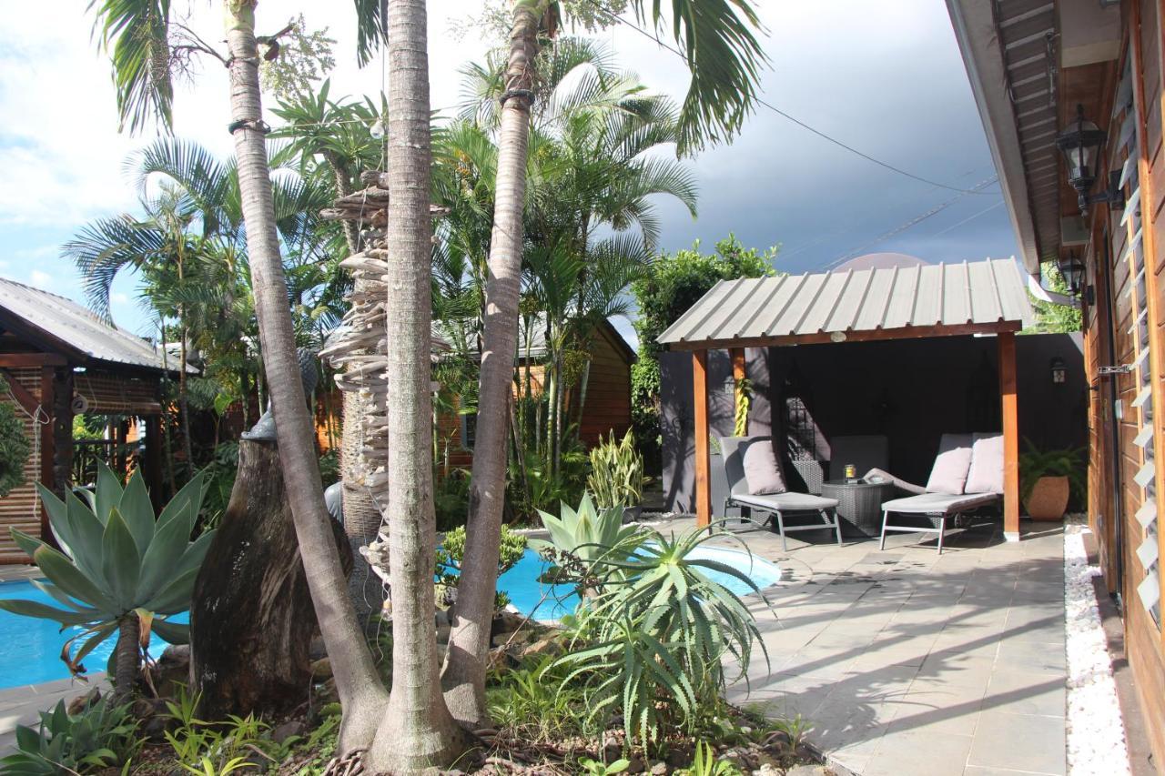 La Liane De Jade 974-Lodge Le Palissandre - Jacuzzi Privatif - Piscine Chauffee Le Bois de Nefles  Dış mekan fotoğraf